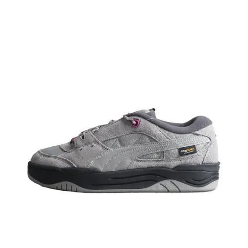 PUMA Унисекс Взрослые 180 Cordura Низкие Кроссовки для Скейтбординга Унисекс Серый Черный