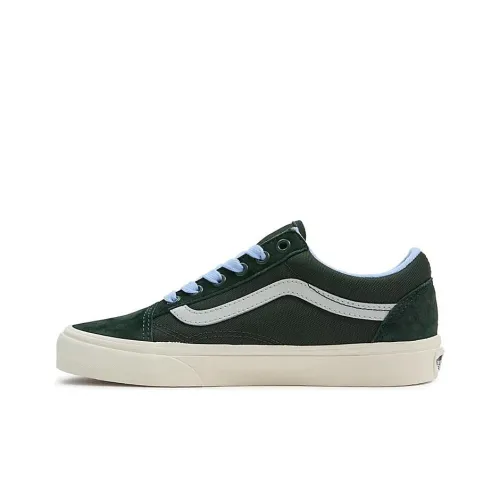 Vans Old Skool Collection Низкие Кроссовки для Скейтбординга Унисекс Зеленые