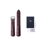 Фиолетовый-серебряный складной механизм застежки