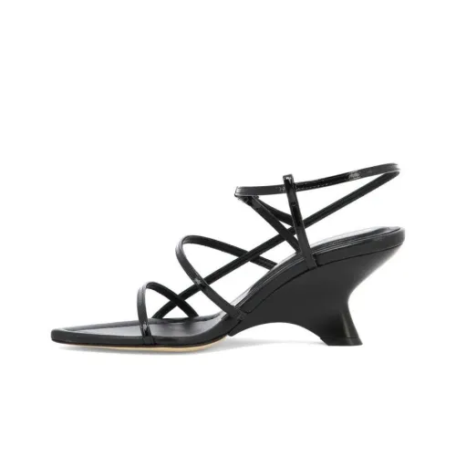 GIA BORGHINI One Ремешок Сандалии Женские Черные