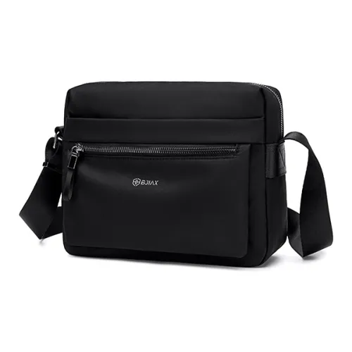 BJIAX Нейлоновая сумка через плечо рюкзак сумка через плечо унисекс черный