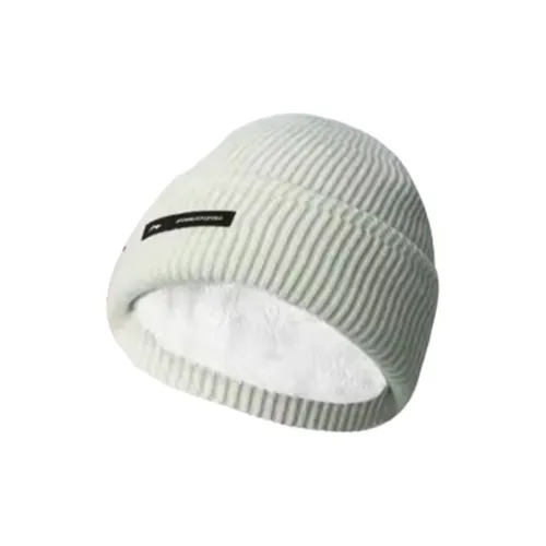 Шапка-бини с акриловым подкладом унисекс светло-серый