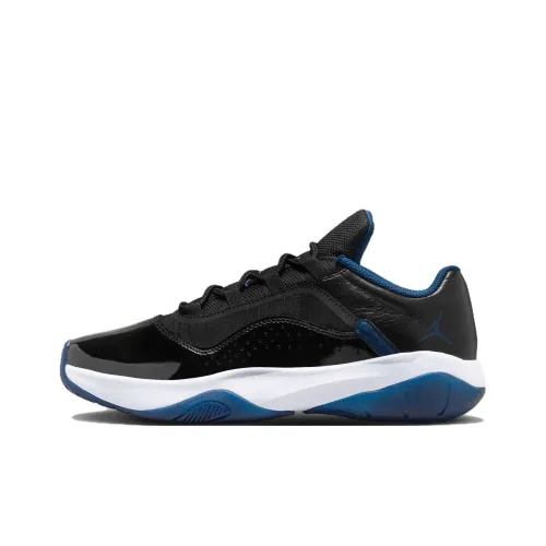 Jordan Air Jordan 11 Slip-resistant Abrasion-resistant Low Top Vintage Basketball Shoes Women's Black Джордан Эйр Джордан 11 Slip-resistant Abrasion-resistant Низкий Топ Винтажные Баскетбольные Кроссовки Женские Черные