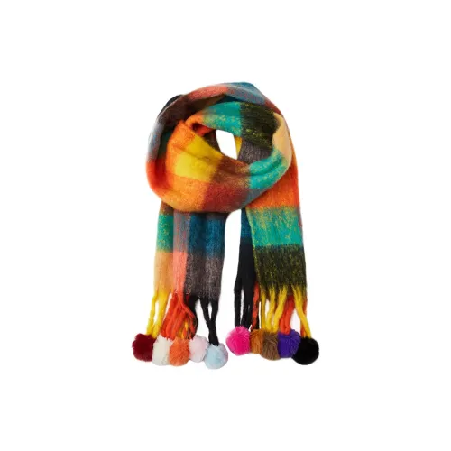 MUYKUY Полиэфирный трикотаж Шарфы Женские