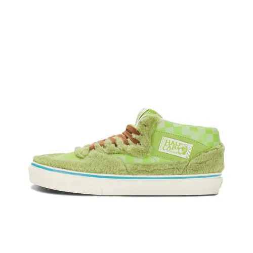 Vans Half Cab Скейтборд Кроссовки MID Топ Матча Зеленый Унисекс