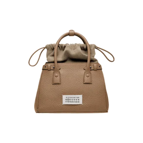 Maison Margiela 5AC Телячья кожа Сумка через плечо Сумка Мини Женская CAMEL