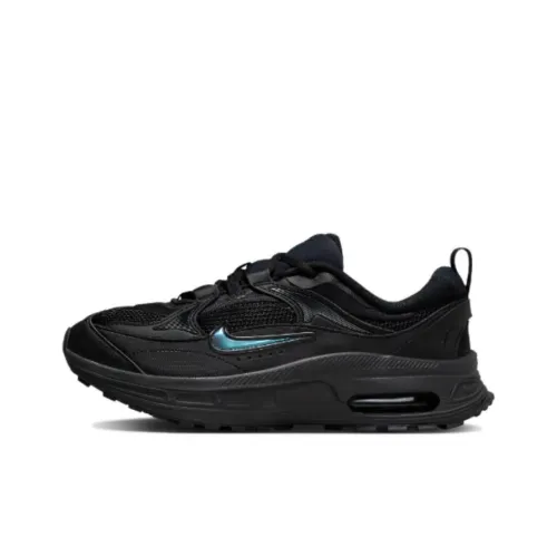 Nike Air Max Bliss Амортизация Износостойкий Низкий Топ Casual Женский Черный