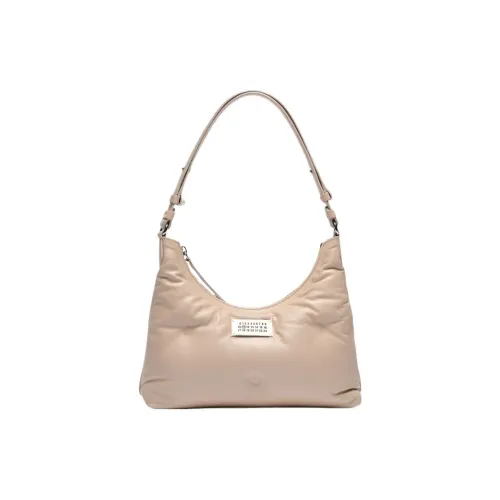 Maison Margiela Glam Slam Full с рельефной кожей наппа сумка на плечо маленькая сумка женский светло-розовый