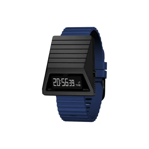 IB BENLYDESIGN S40003D9 Электронный механизм Силиконовый ремешок Часы Унисекс Черный циферблат