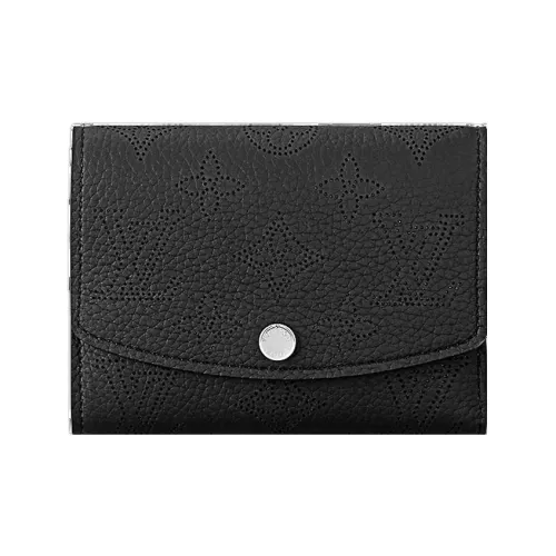 LOUIS VUITTON Коровья кожа Victoria Кошелек Женские Черный