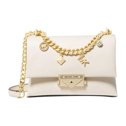 MICHAEL KORS Cece Полиуретан Маленькая Квадратная Сумка Сумка через плечо Сумка на плечо Женская Белая