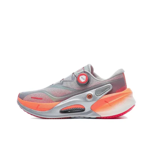 LINING Furious Rider 7,0 PRO V2 Беговые кроссовки Низкий топ Серый Оранжевый Мужской