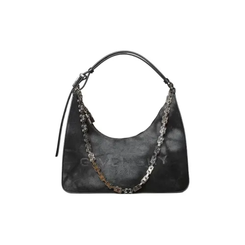 GIVENCHY Cut Ткань с коровья кожа Сумка через плечо Маленькая Женская Черная