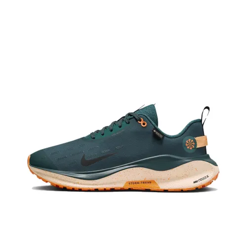 Nike InfinityRN 4 Low Топ Повседневные Беговые Кроссовки Мужские Зеленые