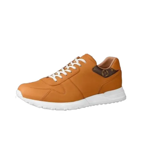 LOUIS VUITTON Run Away Повседневный Низкий Топ Желтый Мужской