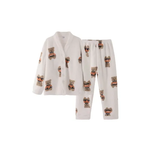 Chun Xi CX 19712 Белый Женские Пижамные комплекты