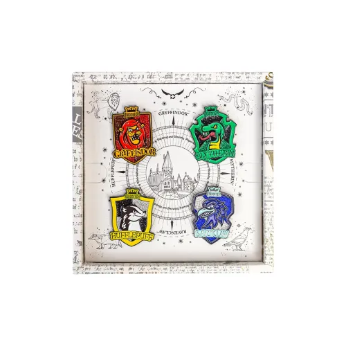 OTRAINBOW Гарри Поттер Значок Блестящий Розовый Аксессуары Набор Подарочной Коробки с Брошкой Квиддич Четыре Преппи Коллекция Мерч по IP