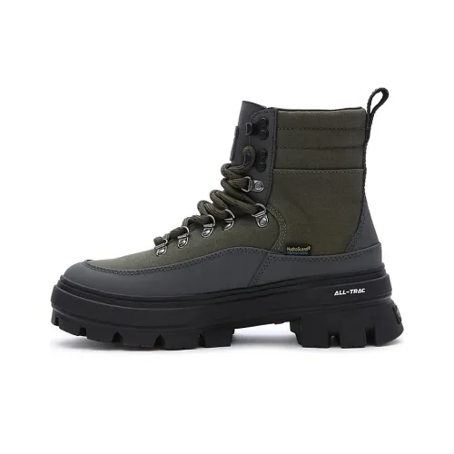 Vans Mte Collection Высокие Топы Уличная Обувь Унисекс Зеленый