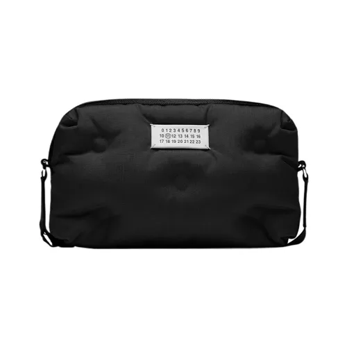 Maison Margiela Полиамидная нейлоновая сумка Camera сумка через плечо женская черная