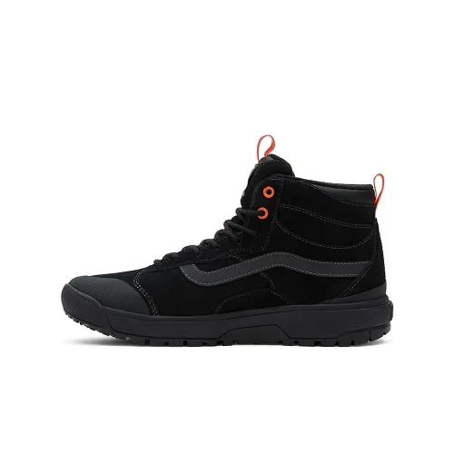Vans UltraRange Collection Скейтборд Кроссовки Высокие Черные Красные Унисекс