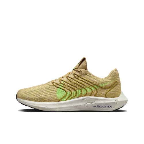 Nike Pegasus Turbo Next Nature Slip-resistant Low Top Casual Running Shoes Men's Yellow Найк Pegasus Turbo Next Nature противоскользящий низкий топ повседневные беговые кроссовки мужские желтые