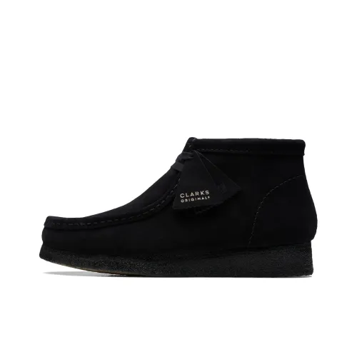 Clarks Мужские повседневные туфли High Топ Черный 261555177 Мужской