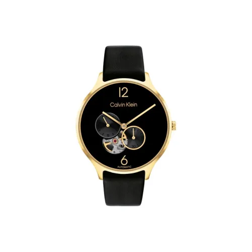 Calvin Klein Автоматический Механический Movement Женские Часы 38mm*38mm*10,7mm Черные