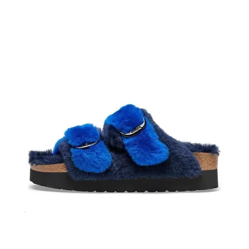 Birkenstock Массаж Антибактериальный Слипоны Женские Синий Узкая версия