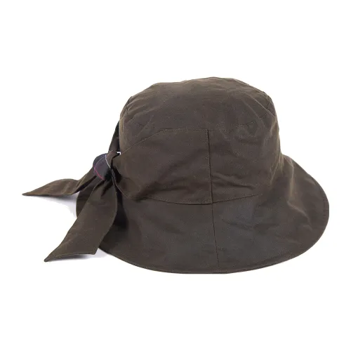 BARBOUR Cotton Bucket Hats Женские Умбра