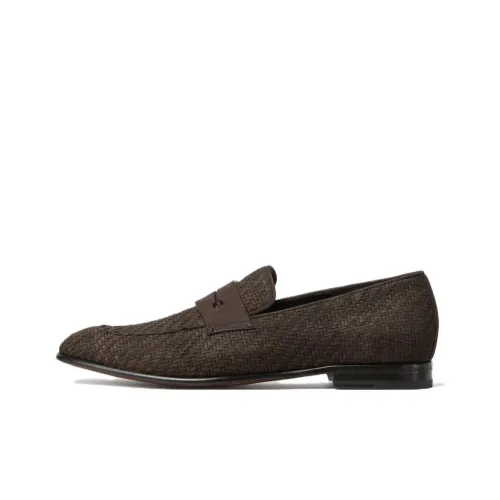 Ermenegildo Zegna Лоферы Темно-Коричневый Мужской