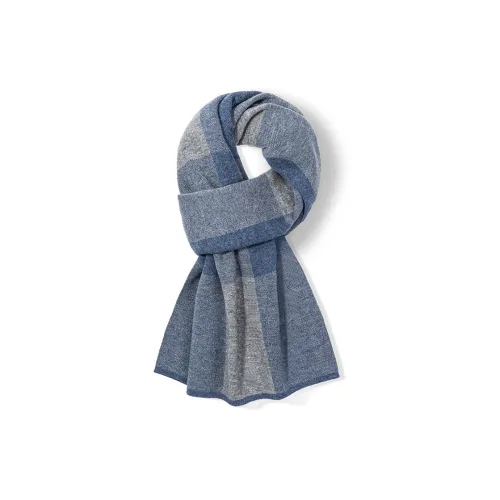 YOUYOULAN Акриловые вязаные шарфы для мужчин