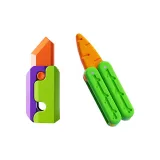 Зеленый нож для сельдерея Gravity + нож в форме бабочки для сельдерея