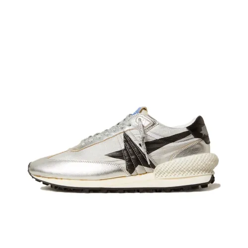 Golden Goose Кэжуал Низкий Топ Серебряный Мужской