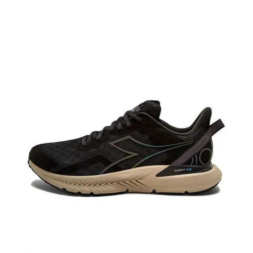 DIADORA Беговые кроссовки MID Топ Черный Мужской