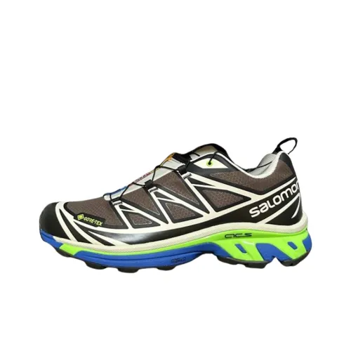 Salomon Collaboration XT 6 Альпинистские и туристические ботинки Низкий верх Коричневый Черный Зеленый Мужской