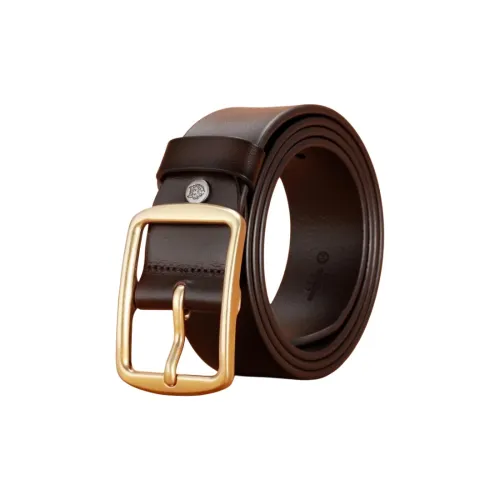 SEPTWOLVES Застежка-липучка Нишевый стиль Ремни из коровьей кожи Унисекс Ширина 3,5 см