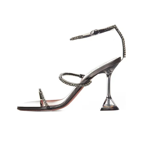 AMINA MUADDI Gilda one Ремешок Сандалии Женские Темно-серый