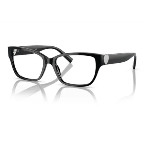 TIFFANY CO. Ацетатные оправы для очков с неровной формой мужские черные