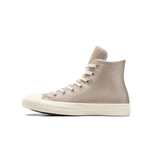 Конверс High Топ Скейтбординг Кроссовки Женские Серебряные Белые