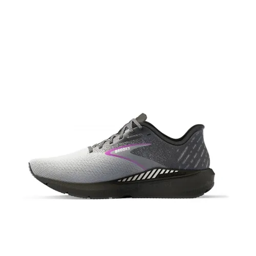 Brooks Женские Launch GTS 10 Slip-resistant Abrasion-resistant Low-top Беговые кроссовки Женские Черный Фиолетовый