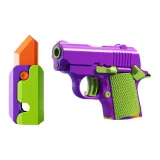 Зеленый нож для редиса Gravity + пистолет для редиса 1911