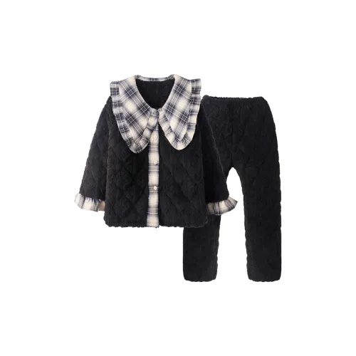 Chun Xi CX 19752 Black Scottish Ожерелье-чокер Женские Пижамные комплекты