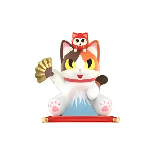 POP MART Xiaxia House Кошка Jira Mascot Collection Слепые коробки Один Blind Коробка Целая коробка 9 шт