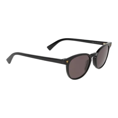 Bottega Veneta Переработанный ацетат Нерегулярная форма Солнцезащитные очки Мужской Черный