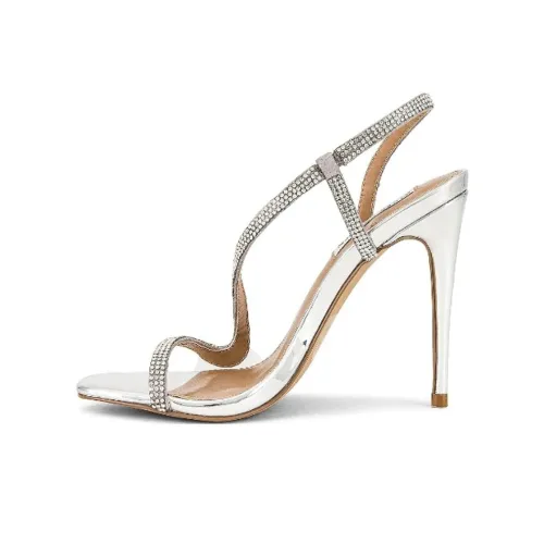 STEVE MADDEN One Ремешок Сандалии Женские Серебряные