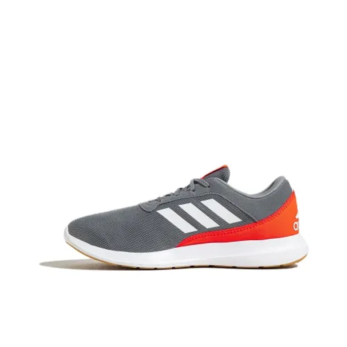 Adidas Coreracer Амортизация Износостойкий Низкий Топ Casual Мужской Серый
