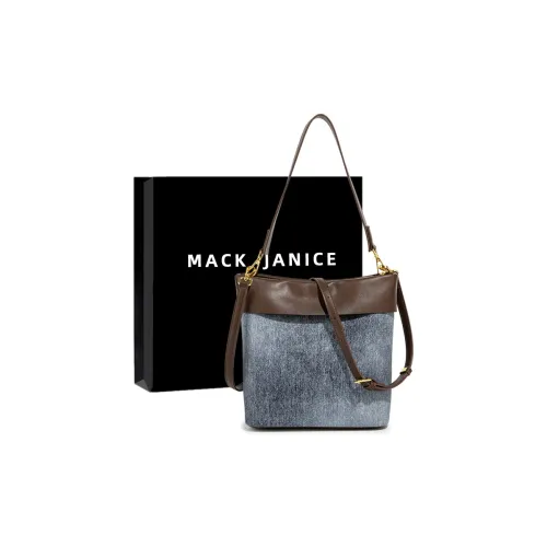 MACKJANICE Сумки через плечо Джинсовый синий и Коричневый Женские