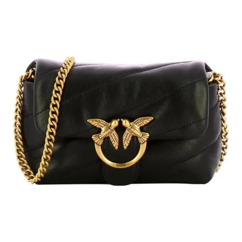 PINKO Овчина Сумка через плечо Сумка на плечо Женская Черная