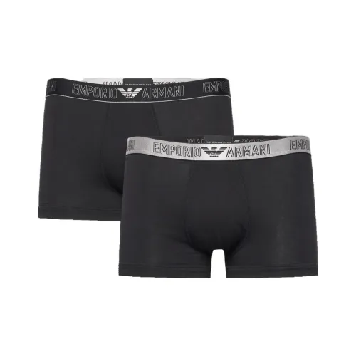 EMPORIO ARMANI Черные Мужские Боксеры