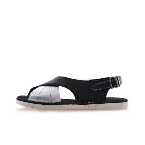 Neiliansheng Ходьба Into The Future One Ремень Сандалии Мужской Серебряный